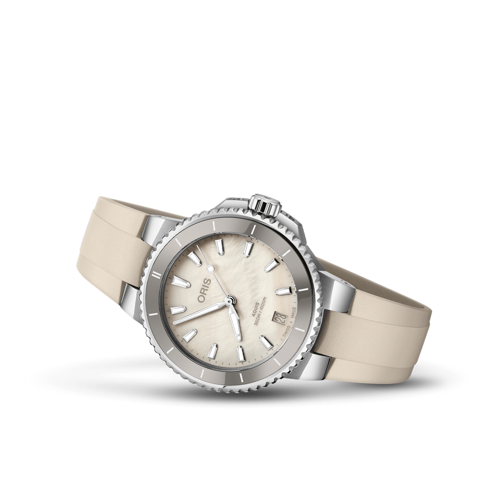 Aquis White Watch