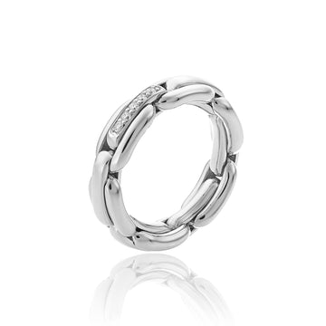 Chimento X-Tend 18K White Gold Ring with Diamonds