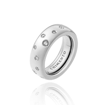 Chimento Brio 18K White Gold Ring with Diamonds