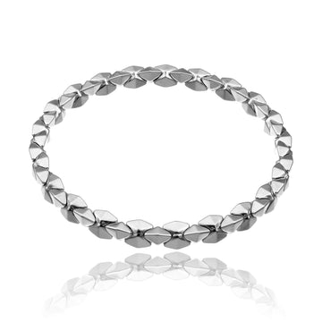 Chimento Stretch Spring 18K White Gold Bracelet