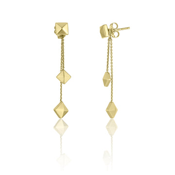 Chimento Armillas Pyramis 18K Yellow Gold Earring