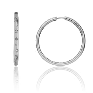 Chimento Brio 18K White Gold Earring with Diamonds