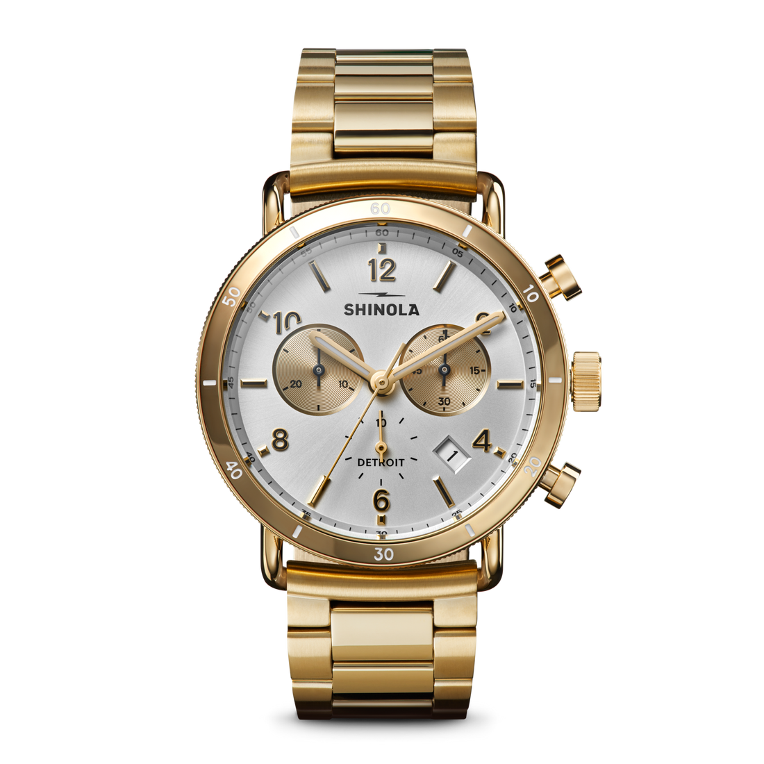 Canfield Sport Chronograph Watch - Silver