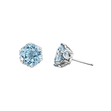 Sky Blue Topaz Earrings