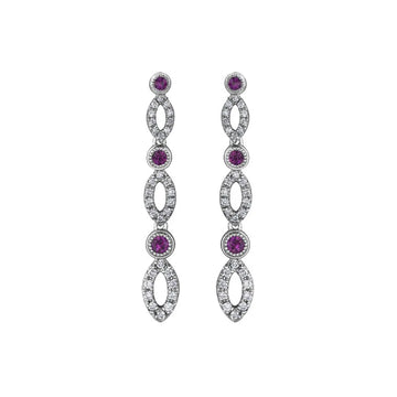 Ruby Earrings