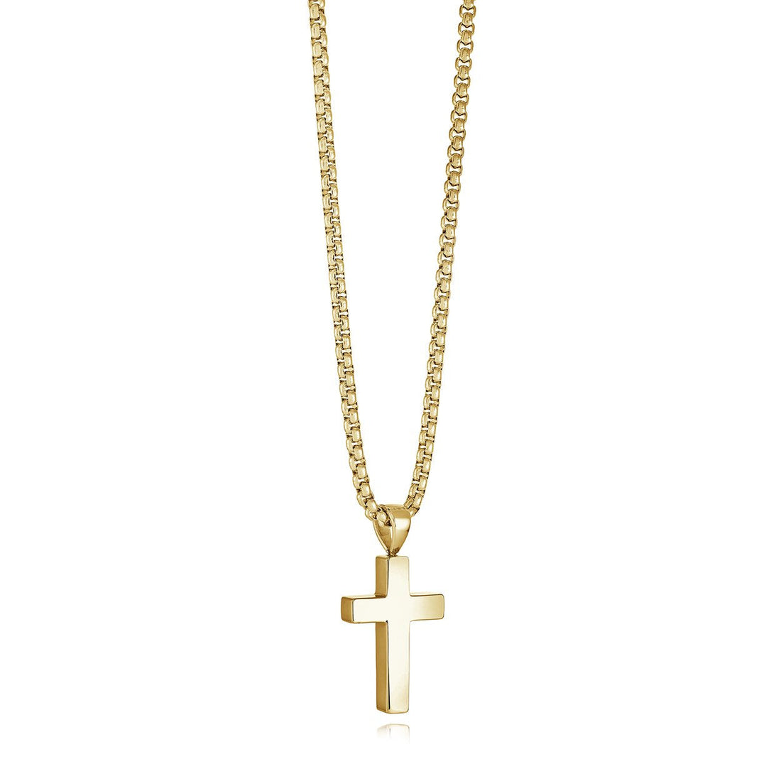 Matte-Polished Cross