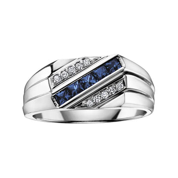 Sapphire Gents Ring