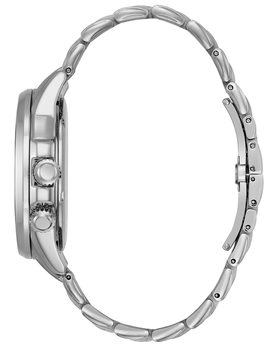 Citizen Calendrier Watch Blue Dial Stainless Steel 44mm Eco-Drive