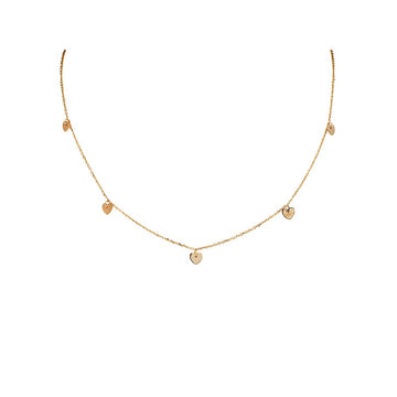 Italian 14kt Gold Heart Necklace