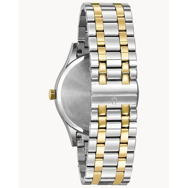 Bulova Classic Diamond Blue Dial 40mm Quartz