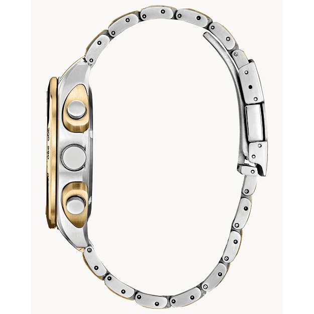 Citizen Carson Two-Tone Blue Dial 43mm Eco-Drive