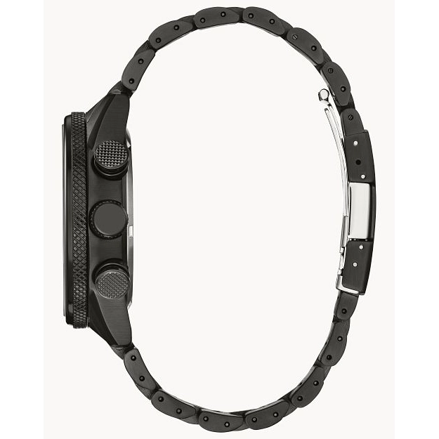 Citizen Nighthawk Black Steel Camo Dial Eco-Drive