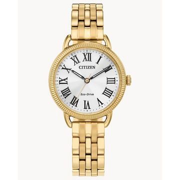 Citizen Classic Coin Edge Silver Roman 29mm Eco-Drive