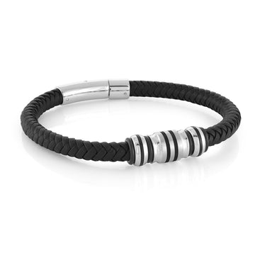 Gt Leather Bracelet