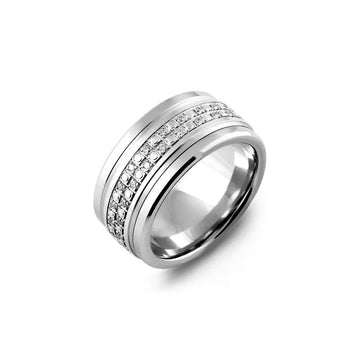 Eternity Illusion Diamond Wedding Band