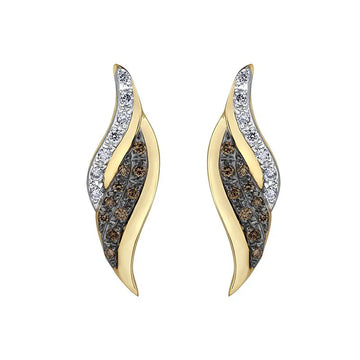 Nat Brown Diamond Earrings