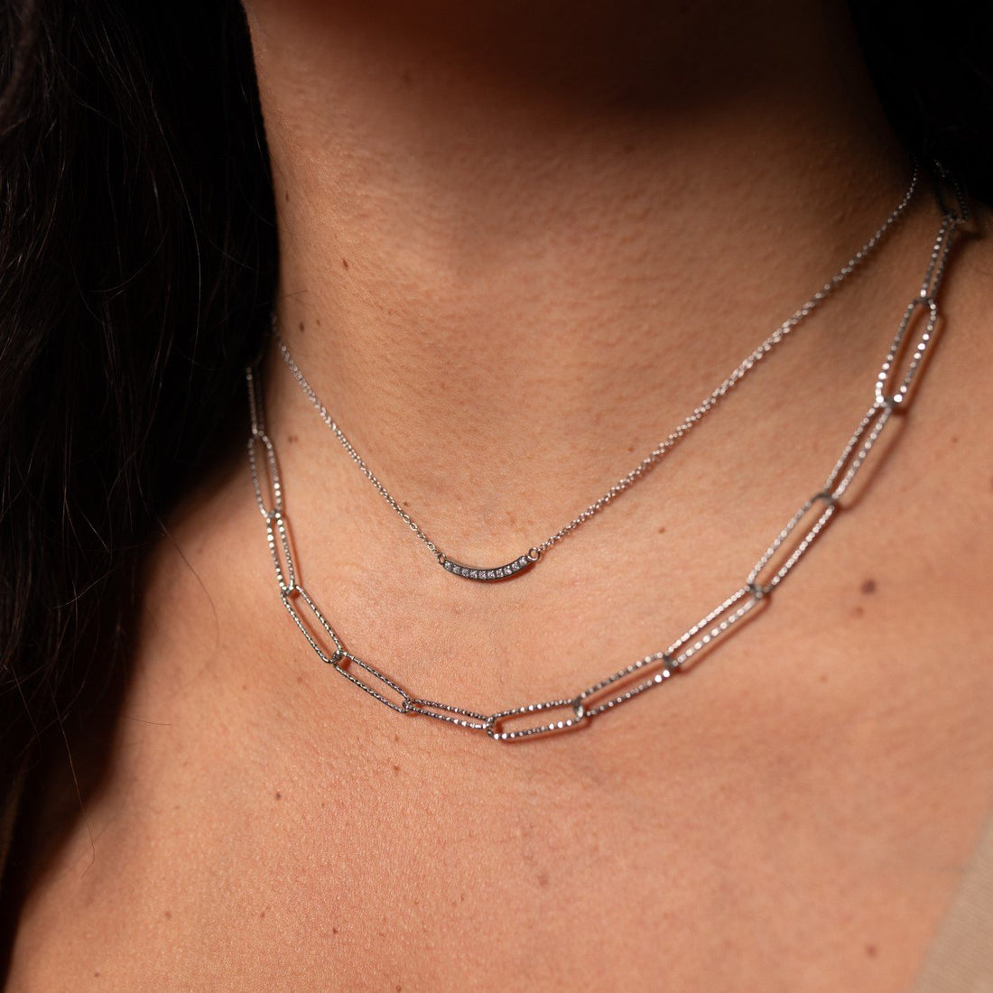 Sparkle Oval Chain