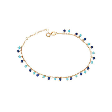 Italian 14kt Gold Fringe Bracelet