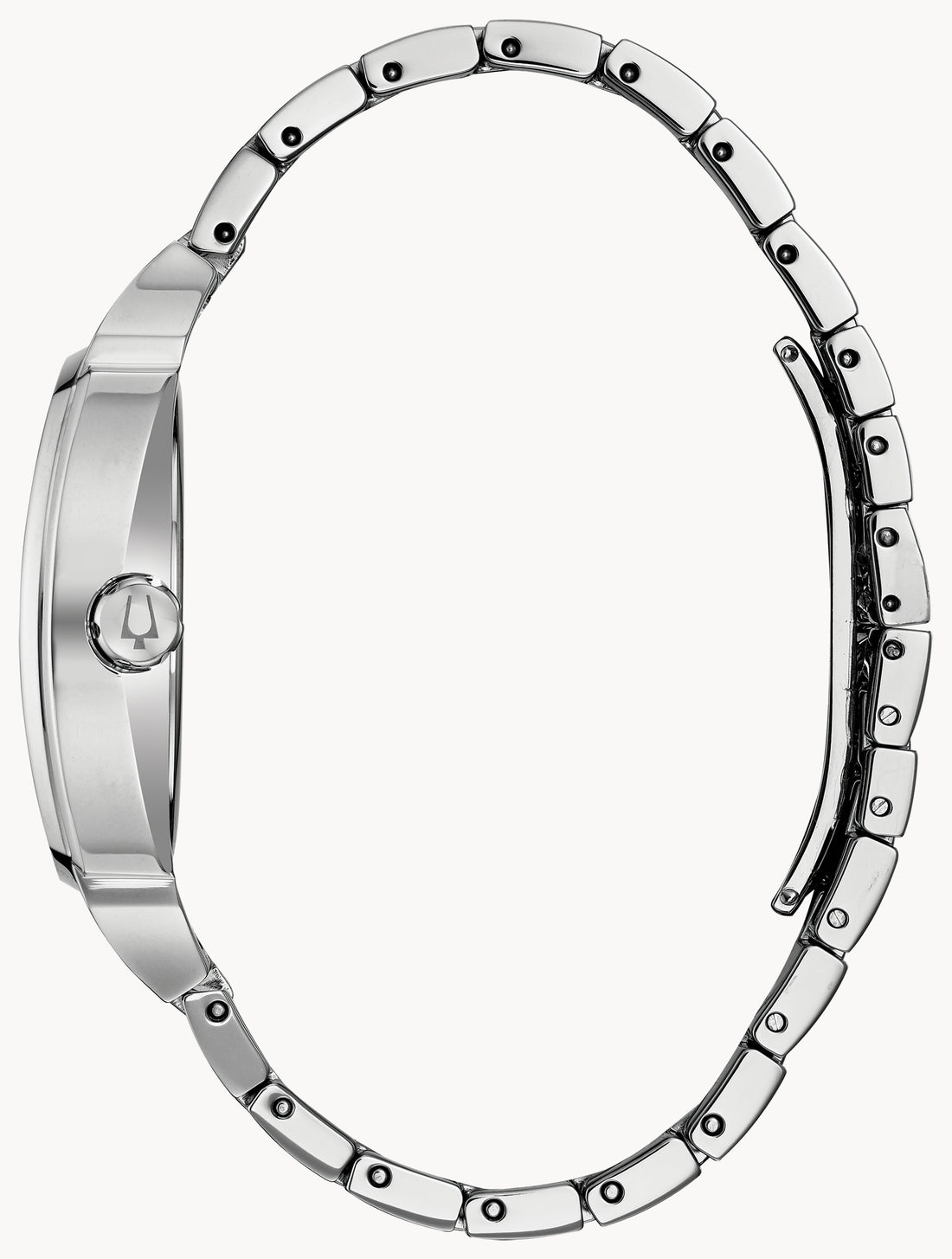 Bulova Dress/Classic Crystal Mens Watch Stainless Steel