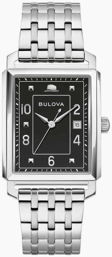 Bulova Frank Sinatra The Very Thought Of You Black Dial Watch