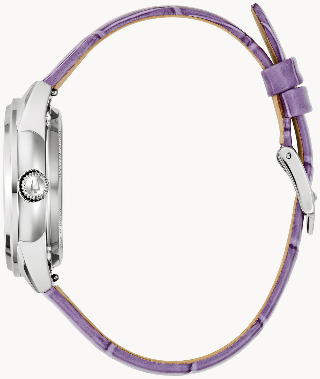 Bulova Sutton Automatic Mother-of-Pearl White Dial Watch