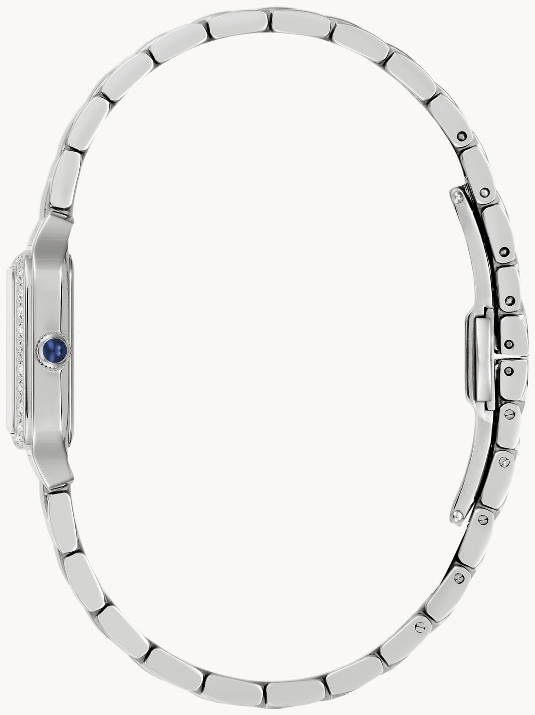 Bulova Sutton Diamond White Dial Two-Tone Watch