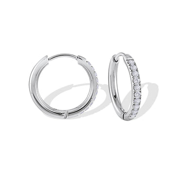 17.5mm Eternity Hoops