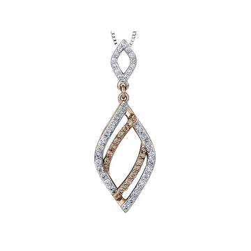 Nat Brown Diamond Pendant