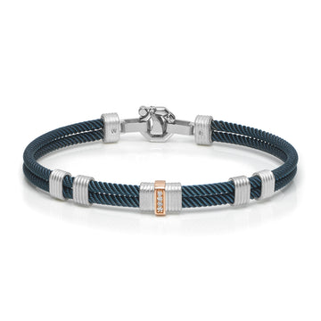 Rose Gold and Silver Bracelet