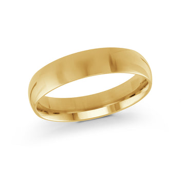 5mm 14k Yellow Gold Wedding Band