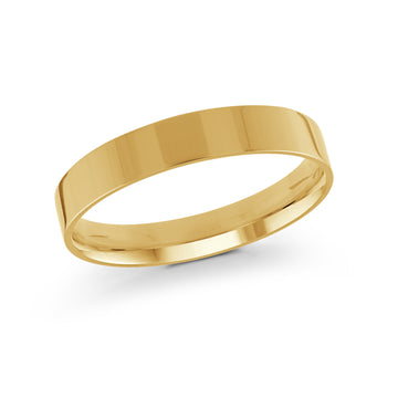 4mm 14k Yellow Gold Wedding Band