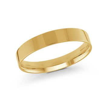 4mm 14k Yellow Gold Wedding Band