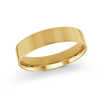 5mm 14k Yellow Gold Wedding Band