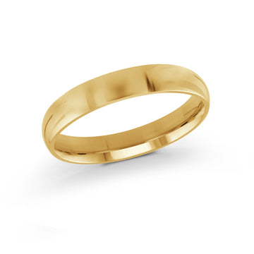 4mm 14k Yellow Gold Wedding Band