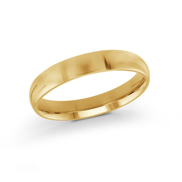 4mm 14k Yellow Gold Wedding Band