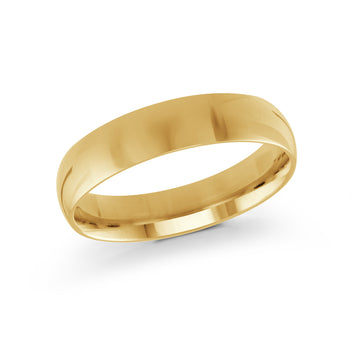 5mm 14k Yellow Gold Wedding Band