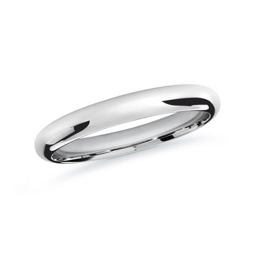 2mm 14k White Gold Wedding Band