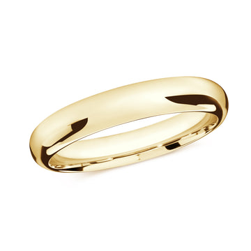 4mm 14k Yellow Gold Wedding Band