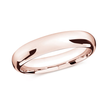 5mm 14k Rose Gold Wedding Band