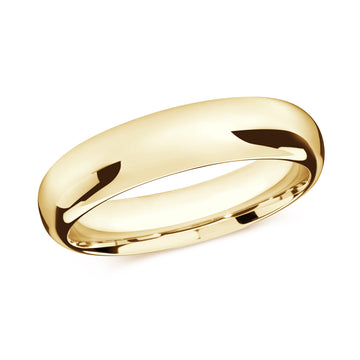 6mm 14k Yellow Gold Wedding Band