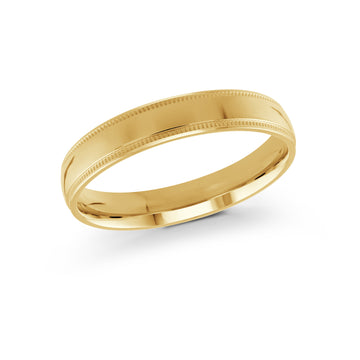 4mm 14k Yellow Gold Wedding Band