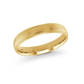 4mm 14k Yellow Gold Wedding Band