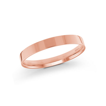 2mm 14k Rose Gold Wedding Band