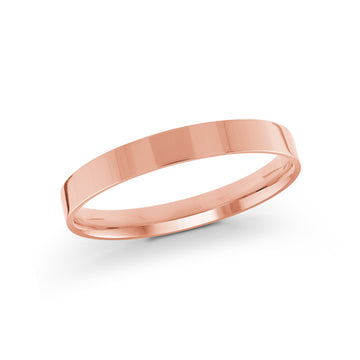 2mm 14k Rose Gold Wedding Band