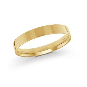 3mm 14k Yellow Gold Wedding Band