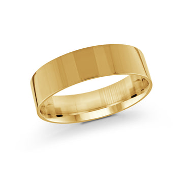 6mm 14k Yellow Gold Wedding Band