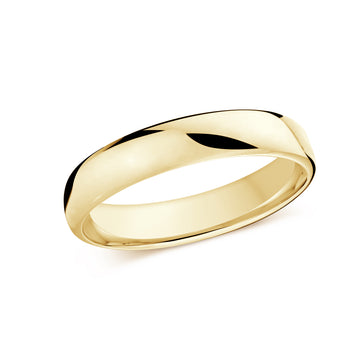 4.5mm 14k Yellow Gold Wedding Band