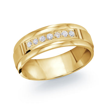 7mm 14k Yellow Gold Wedding Band