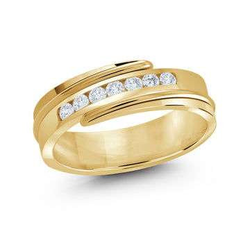 7mm 14k Yellow Gold Wedding Band