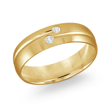 7mm 14k Yellow Gold Wedding Band